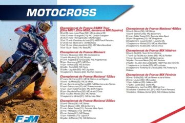 calendriers ffm 2022
