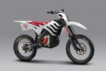 mugen électrique - moto verte