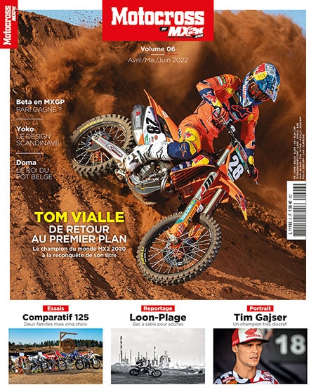 magazine motocross couverture