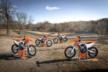 Les KTM 2024 à l'essai aux MX2K Days