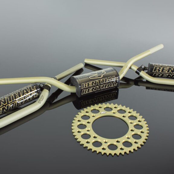 Renthal guidons et couronnes