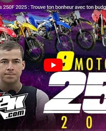 Comparatif 250F 2025