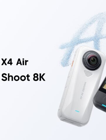 caméra 360 moto Insta360 X4 Air